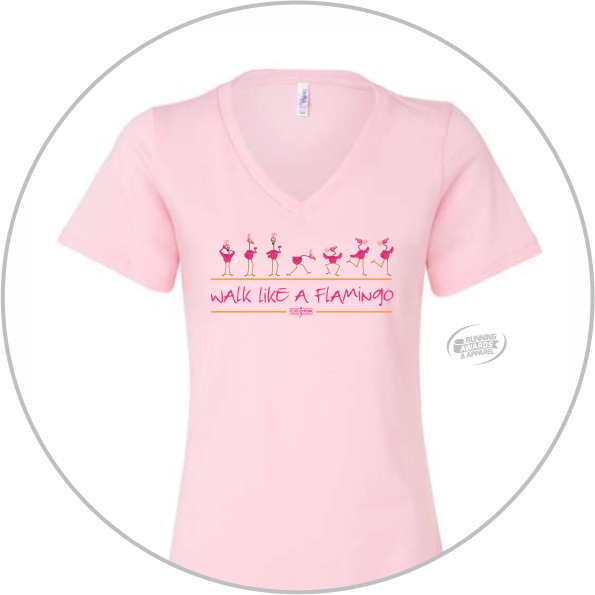 Walk Like a Flamingo Tee